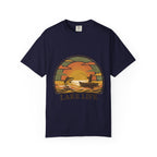Lake Life T-Shirt — Retro Sunset Fishing Graphic Tee
