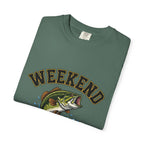 Weekend Hooker Fishing T-Shirt — Bass Graphic Tee for Anglers