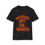 Weekend Hooker T-Shirt – Funny Bass Fishing