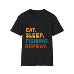 Eat. Sleep. Fishing. Repeat. T-Shirt