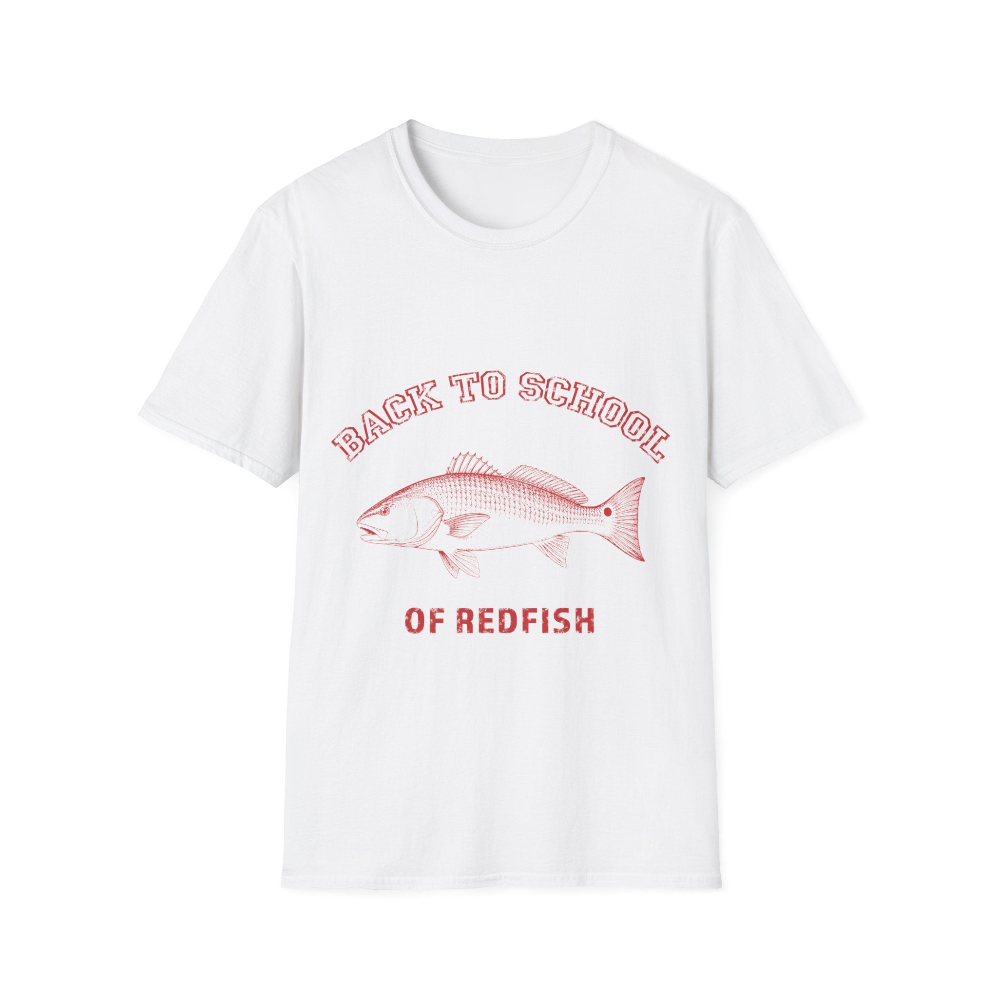 Back to School of Redfish T-Shirt - Fishing Apparel