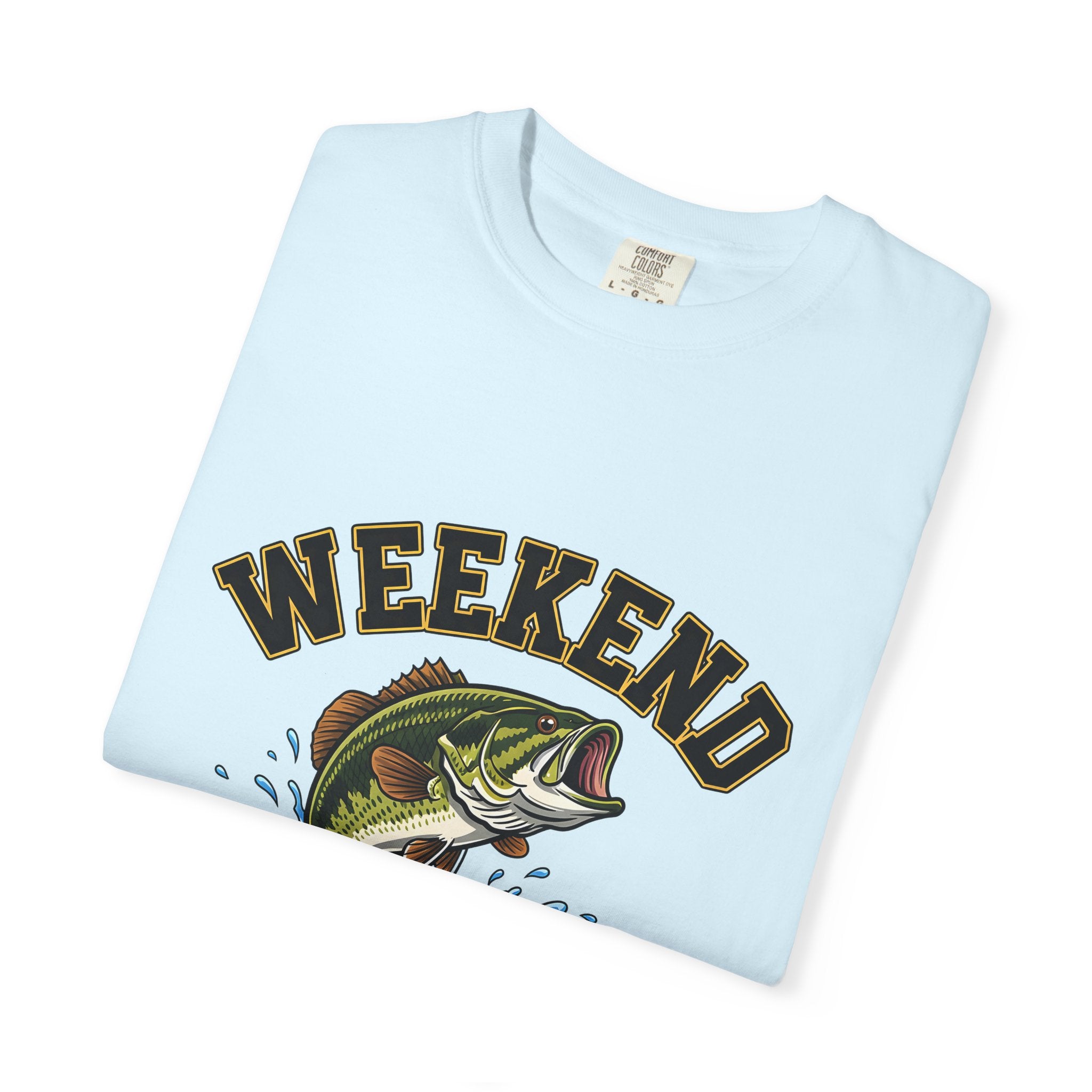 Weekend Hooker Fishing T-Shirt — Bass Graphic Tee for Anglers