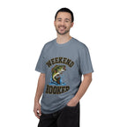 Weekend Hooker Fishing T-Shirt — Bass Graphic Tee for Anglers