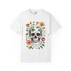 Floraler Totenkopf – Gotische Botanische Kunst