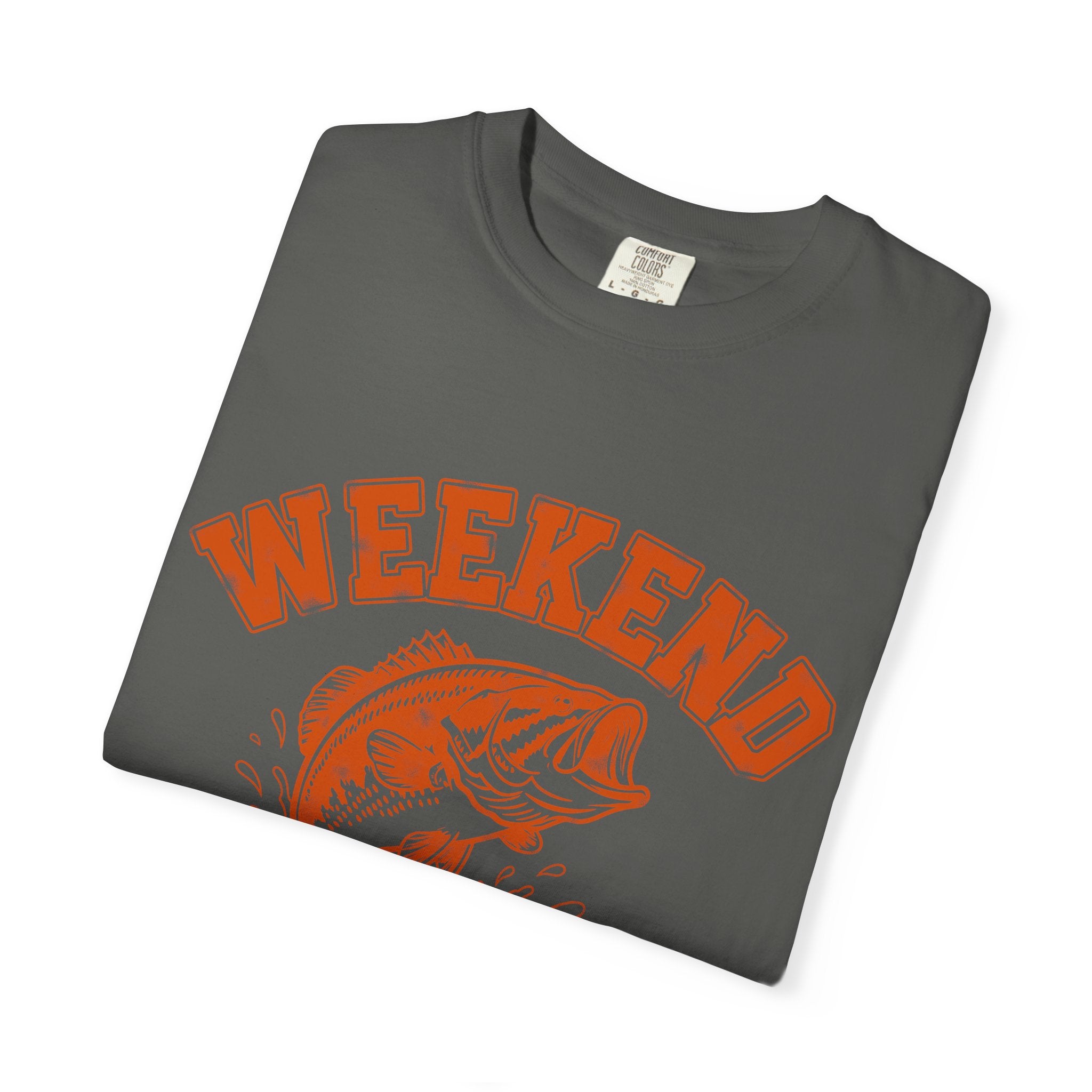 Weekend Hooker Fishing T-Shirt — Bass Graphic Tee for Anglers