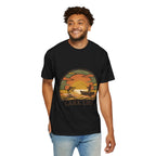 Lake Life T-Shirt — Retro Sunset Fishing Graphic Tee