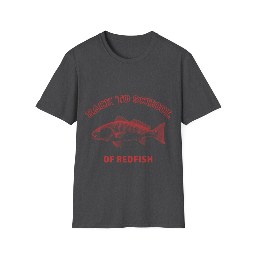 Back to School of Redfish T-Shirt - Fishing Apparel