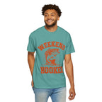 Weekend Hooker Fishing T-Shirt — Bass Graphic Tee for Anglers
