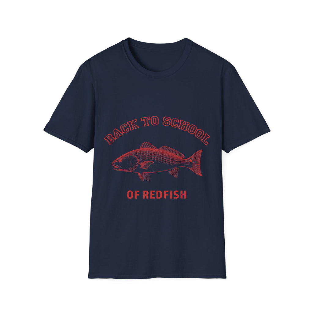 Back to School of Redfish T-Shirt - Fishing Apparel