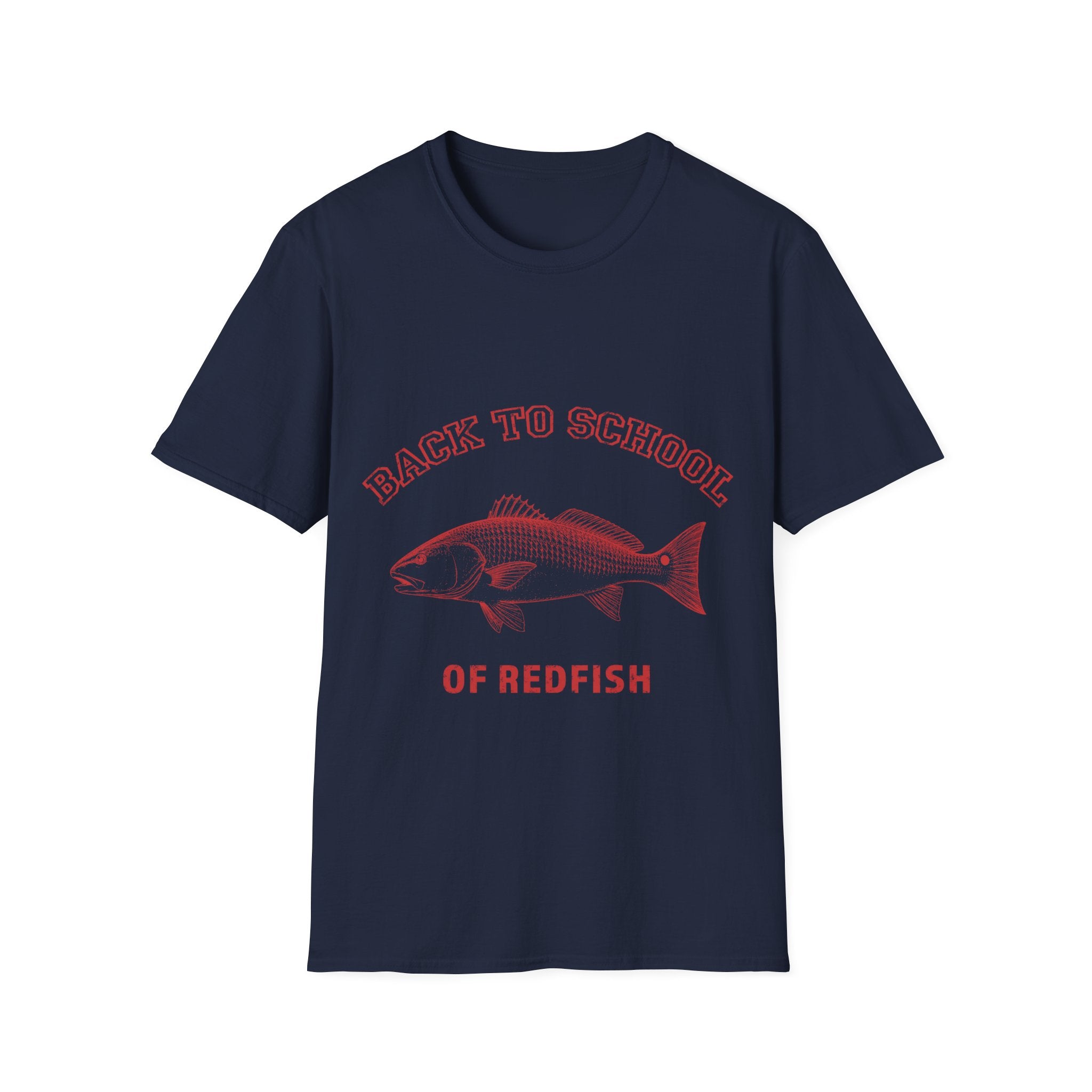 Back to School of Redfish T-Shirt - Fishing Apparel