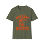 Weekend Hooker T-Shirt – Funny Bass Fishing