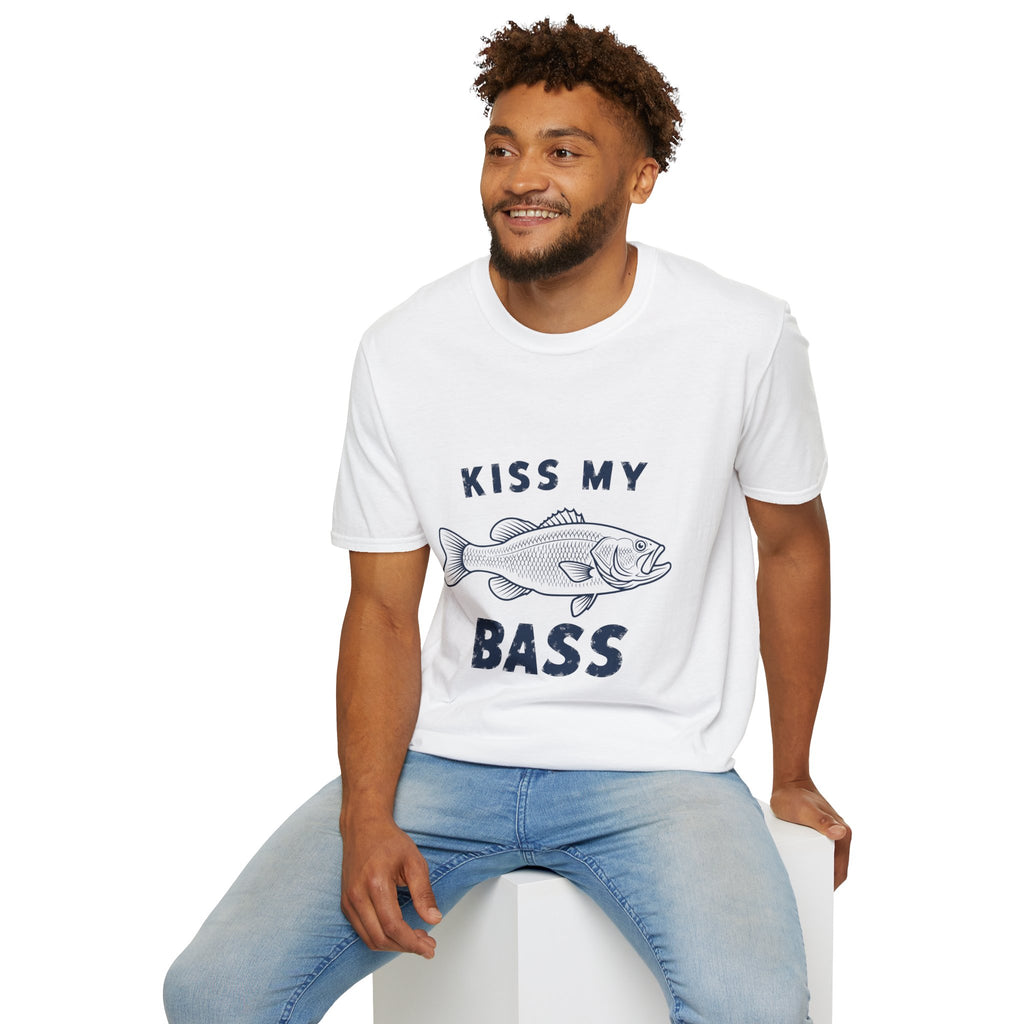 Kiss My Bass T-Shirt — Funny Fishing Tee for Anglers
