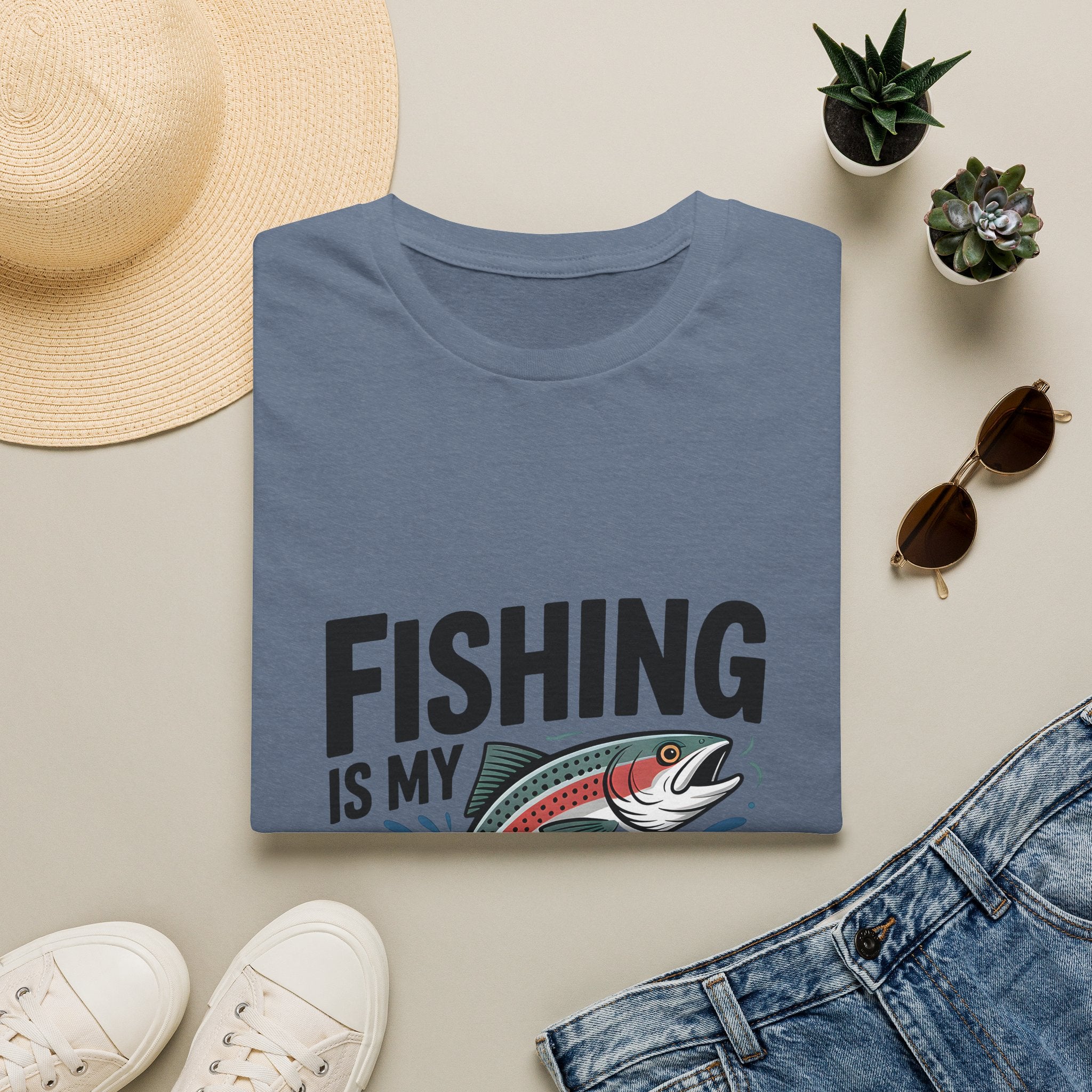 Fishing Is My Cardio T-Shirt