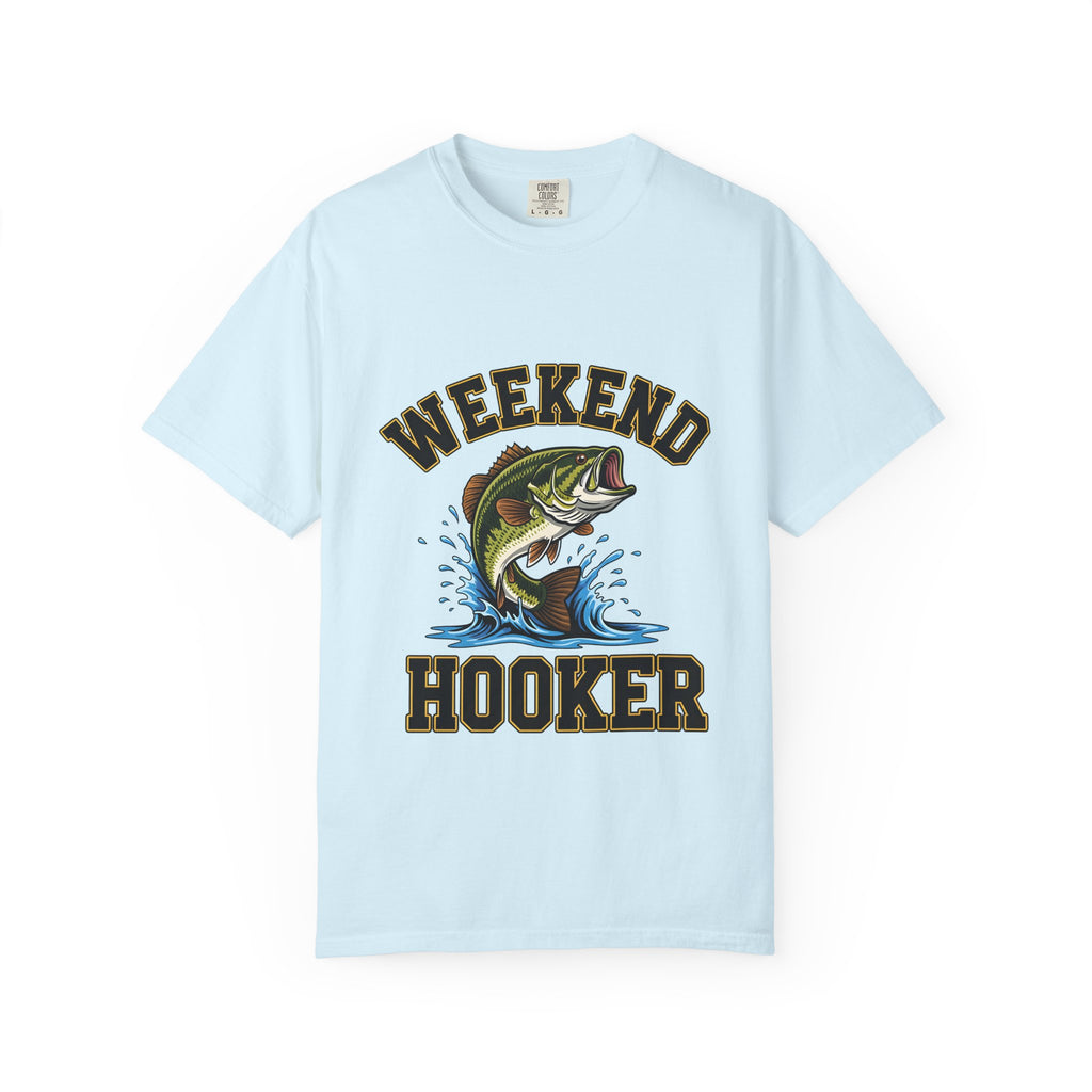 Weekend Hooker Fishing T-Shirt — Bass Graphic Tee for Anglers