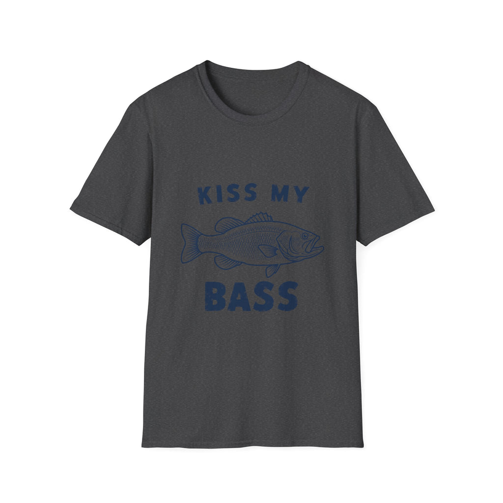 Kiss My Bass T-Shirt — Funny Fishing Tee for Anglers