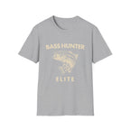 Bass Hunter Elite Vintage Fishing Angler T-Shirt
