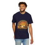 Lake Life T-Shirt — Retro Sunset Fishing Graphic Tee