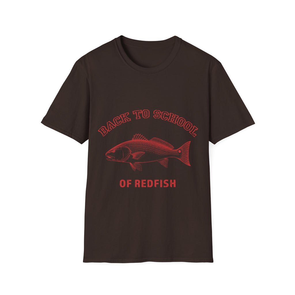 Back to School of Redfish T-Shirt - Fishing Apparel