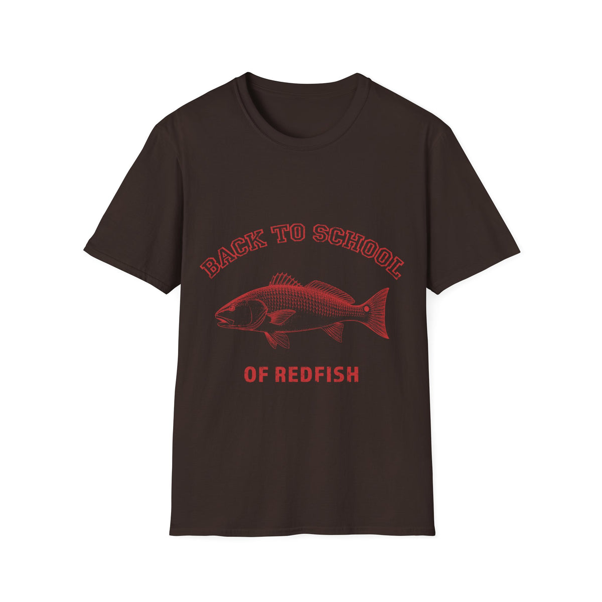 Back to School of Redfish T-Shirt - Fishing Apparel