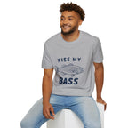 Kiss My Bass T-Shirt — Funny Fishing Tee for Anglers