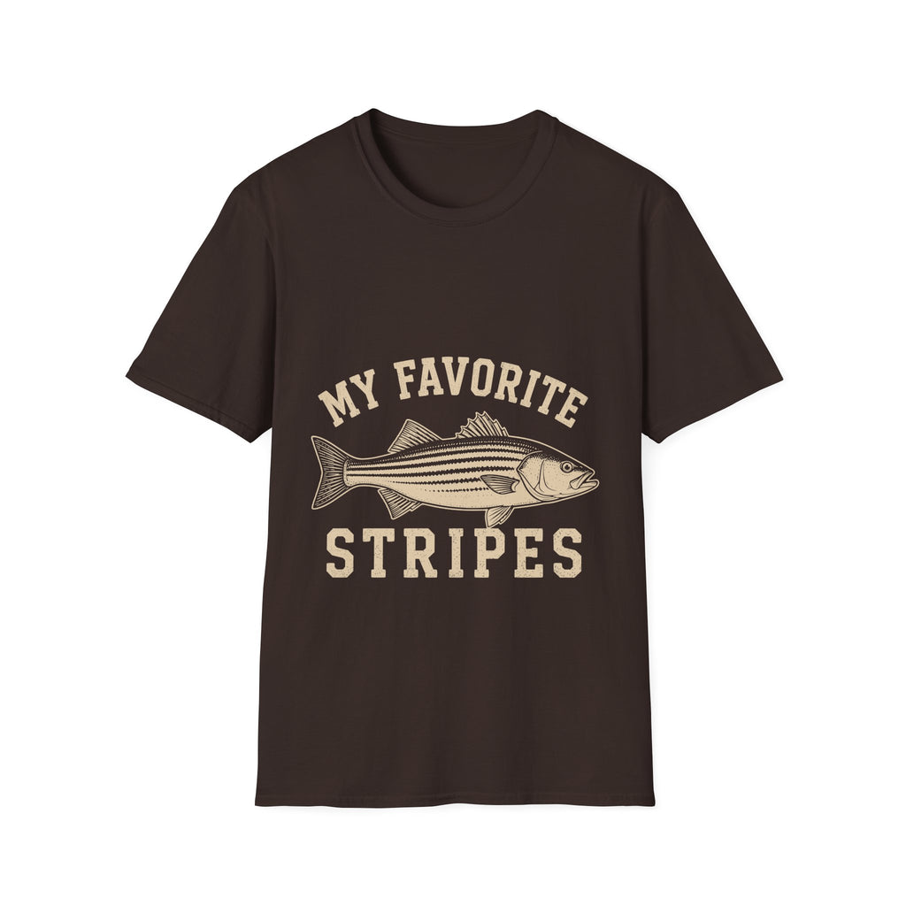 My Favorite Stripes T-Shirt – Vintage Striped Bass