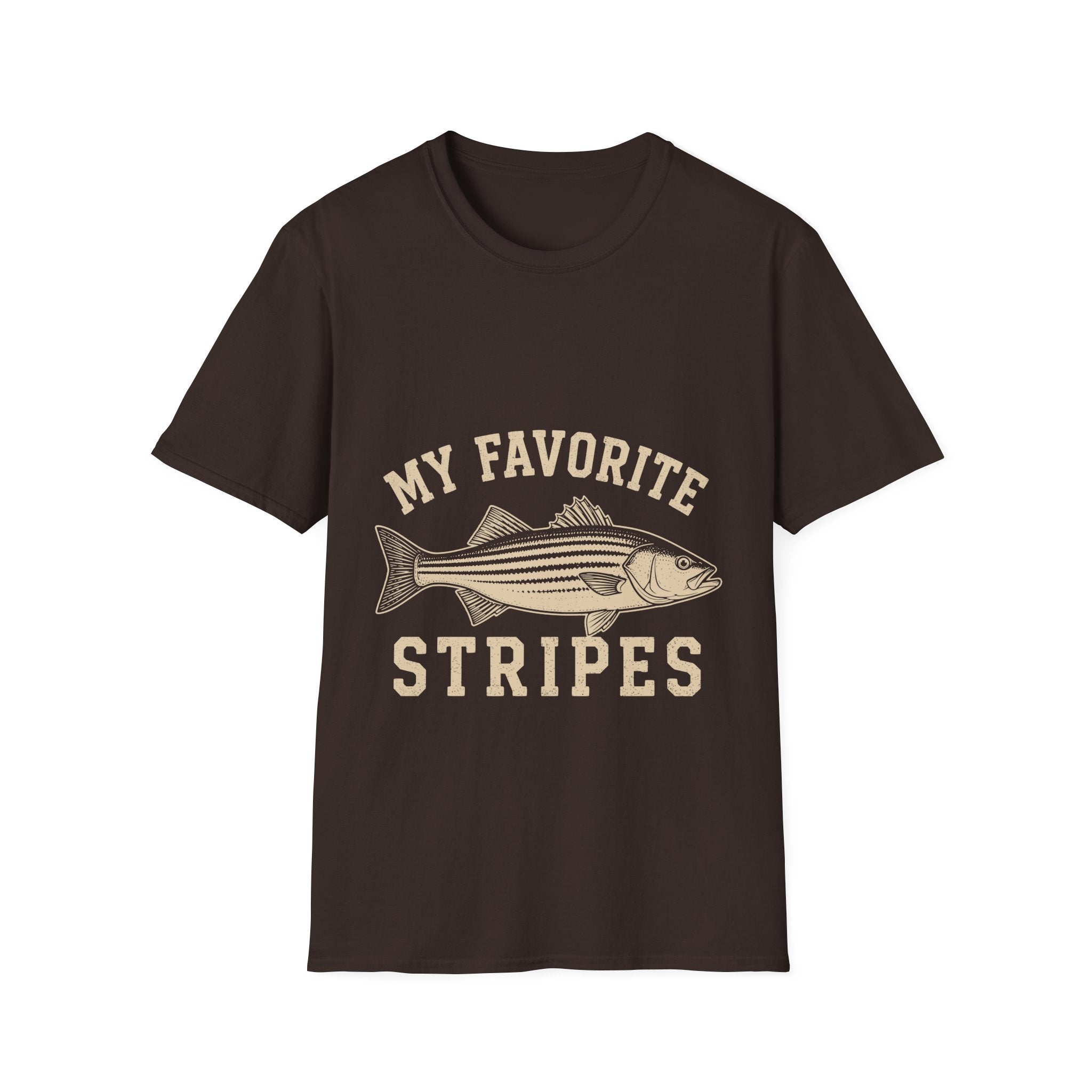 My Favorite Stripes T-Shirt – Vintage Striped Bass