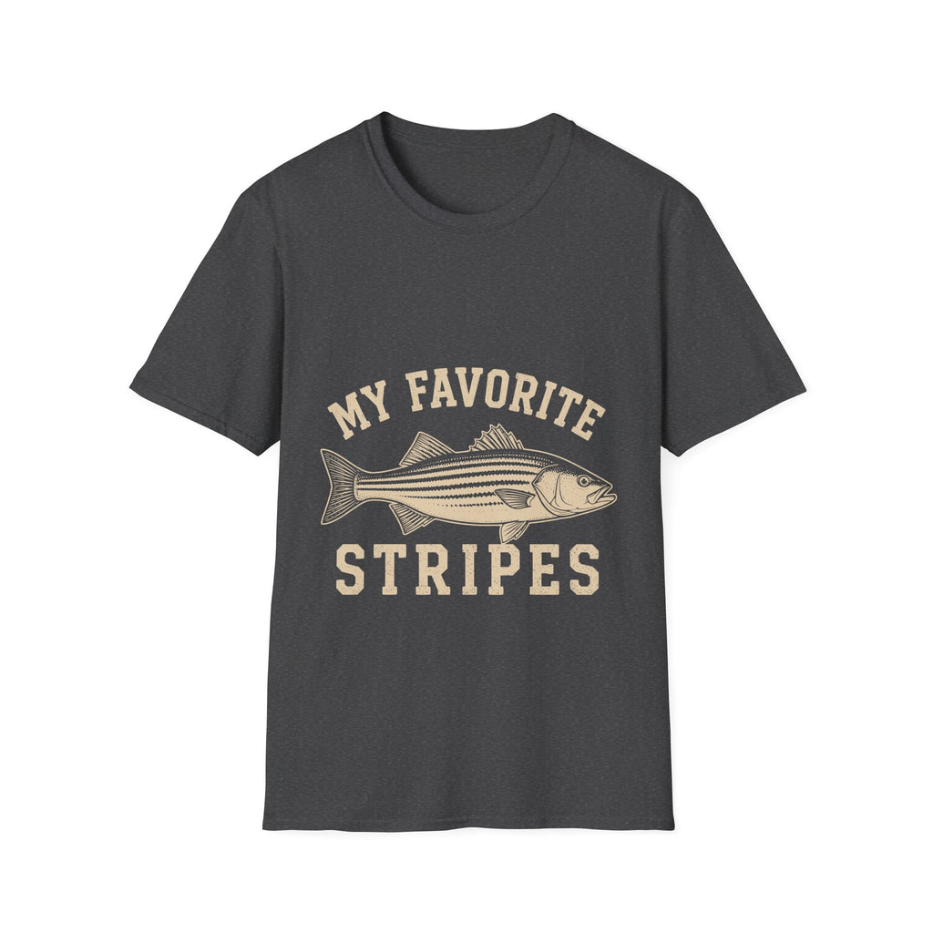 My Favorite Stripes T-Shirt – Vintage Striped Bass