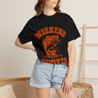 Weekend Hooker Fishing T-Shirt — Bass Graphic Tee for Anglers