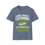 Thinking About Fishing Funny T-Shirt