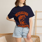 Weekend Hooker Fishing T-Shirt — Bass Graphic Tee for Anglers