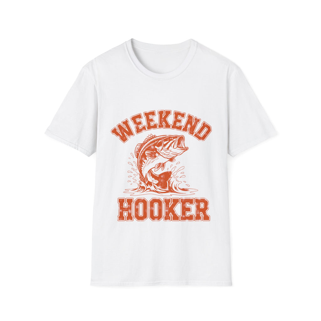 Weekend Hooker T-Shirt – Funny Bass Fishing