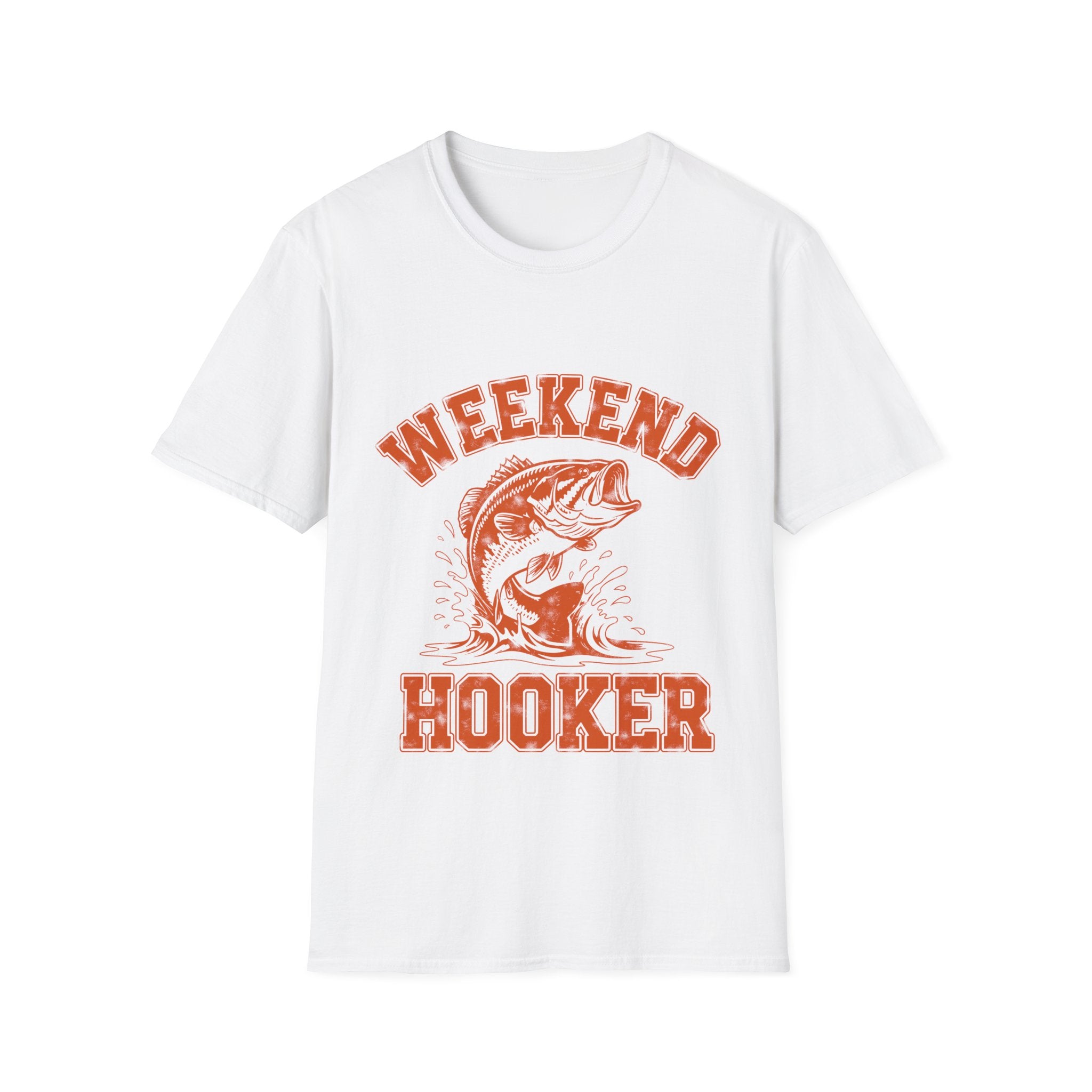 Weekend Hooker T-Shirt – Funny Bass Fishing