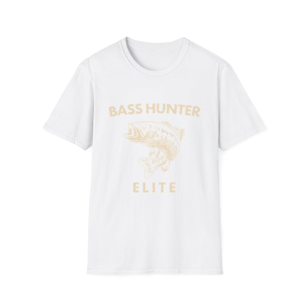 Bass Hunter Elite Vintage Fishing Angler T-Shirt
