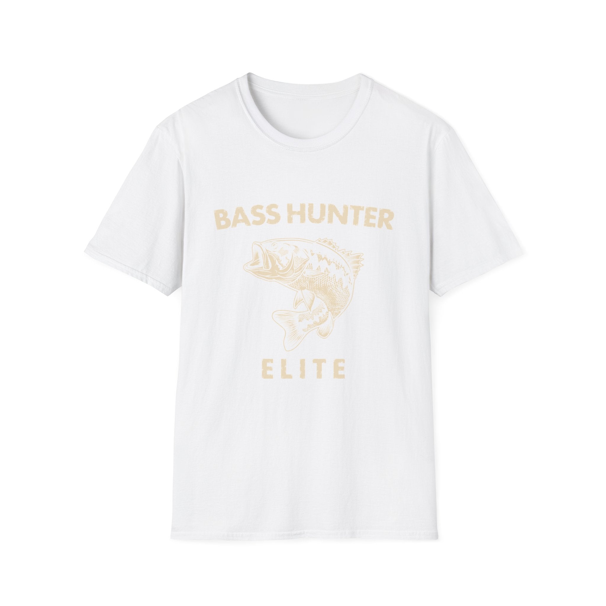 Bass Hunter Elite Vintage Fishing Angler T-Shirt
