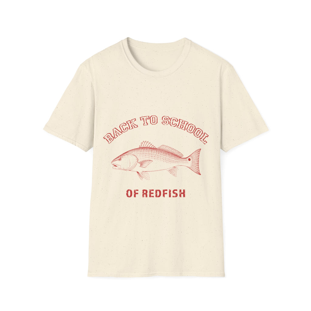 Back to School of Redfish T-Shirt - Fishing Apparel