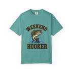 Weekend Hooker Fishing T-Shirt — Bass Graphic Tee for Anglers