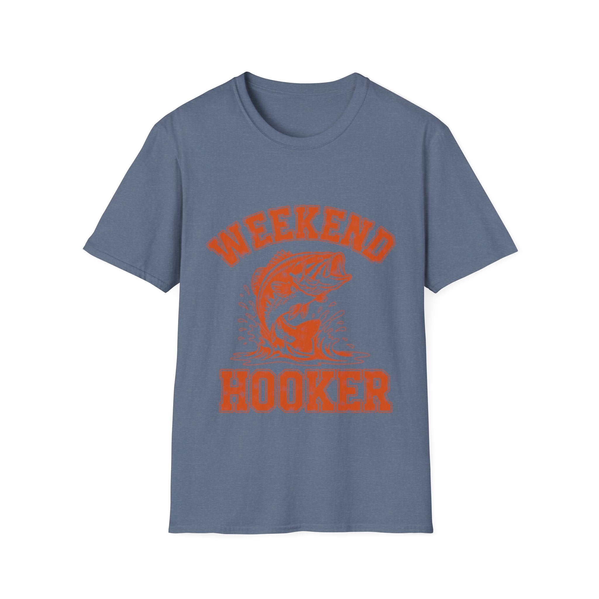 Weekend Hooker T-Shirt – Funny Bass Fishing