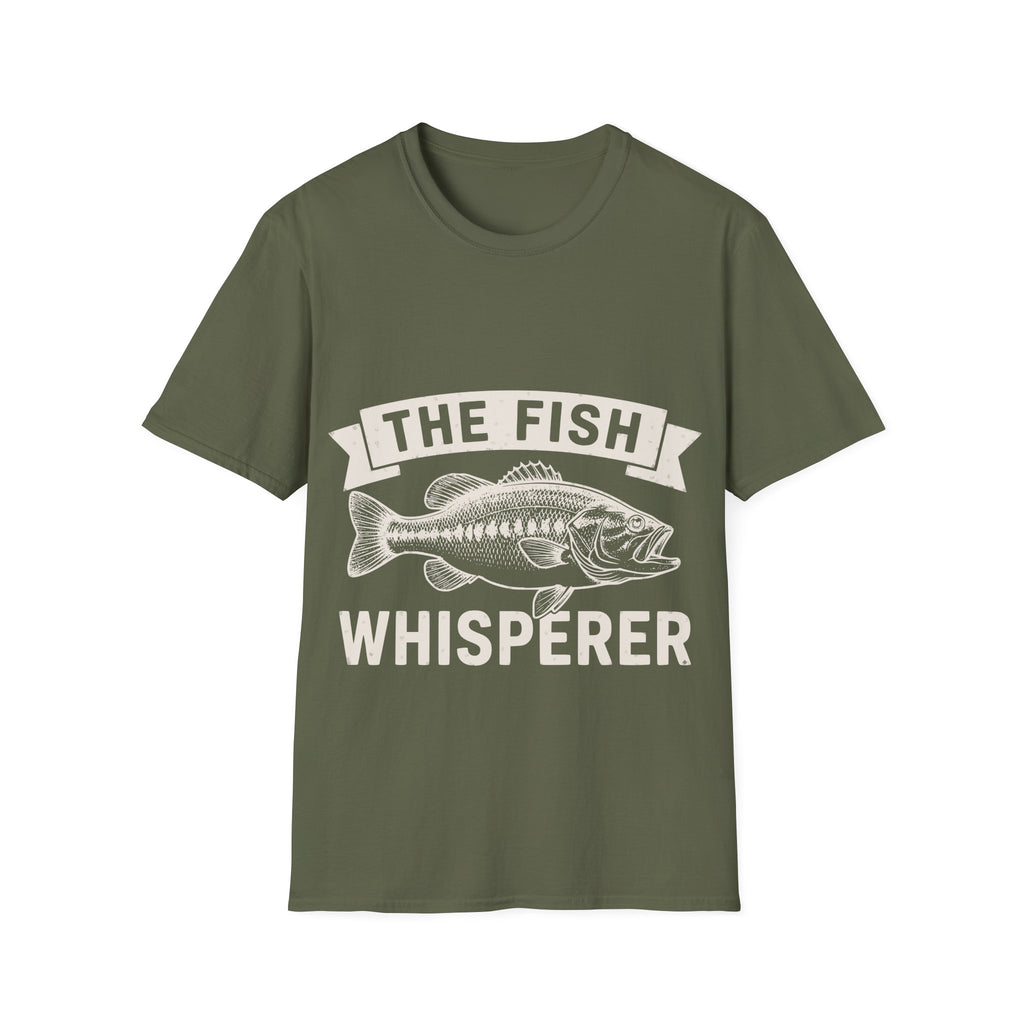The Fish Whisperer T-Shirt – Funny Bass Fishing