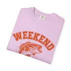 Weekend Hooker Fishing T-Shirt — Bass Graphic Tee for Anglers