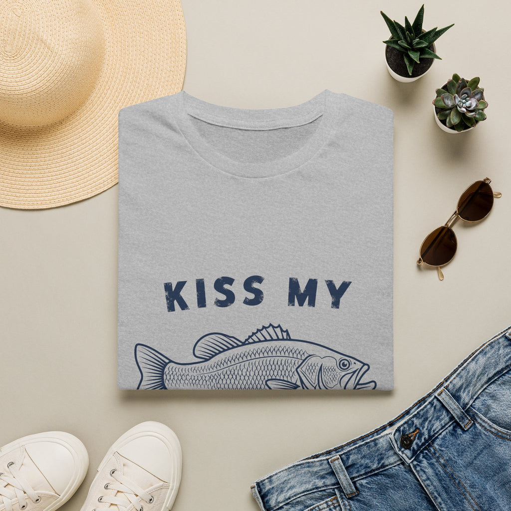 Kiss My Bass T-Shirt — Funny Fishing Tee for Anglers