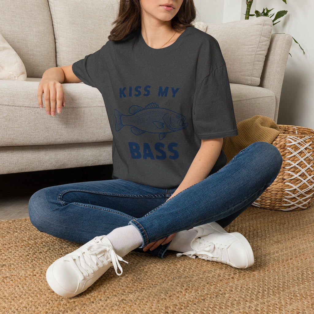 Kiss My Bass T-Shirt — Funny Fishing Tee for Anglers