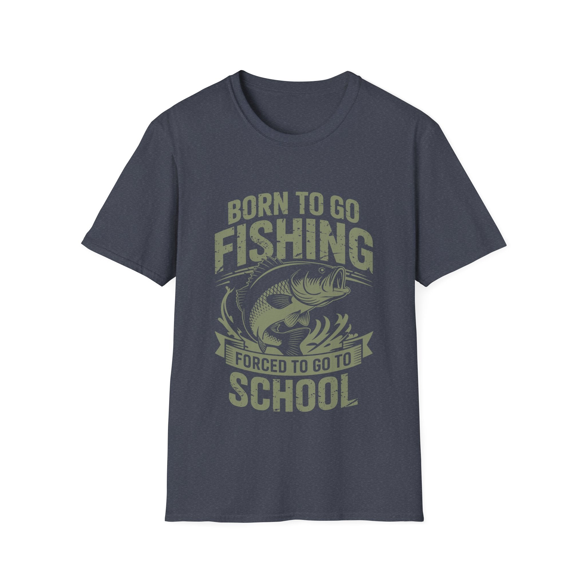 Born To Fish Forced School T-Shirt