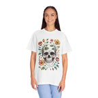 Floraler Totenkopf – Gotische Botanische Kunst