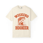 Weekend Hooker Fishing T-Shirt — Bass Graphic Tee for Anglers