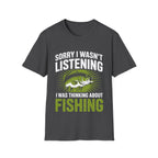 Thinking About Fishing Funny T-Shirt
