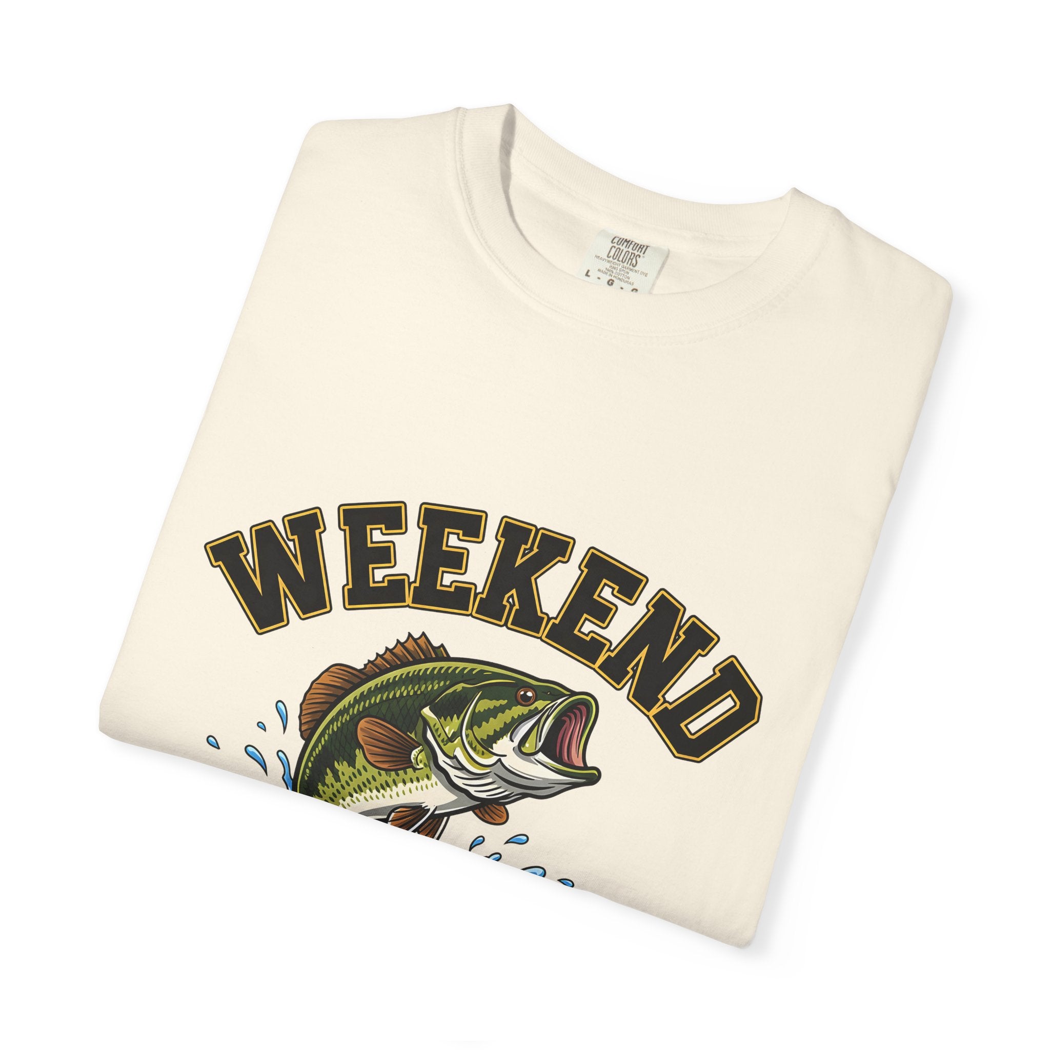 Weekend Hooker Fishing T-Shirt — Bass Graphic Tee for Anglers