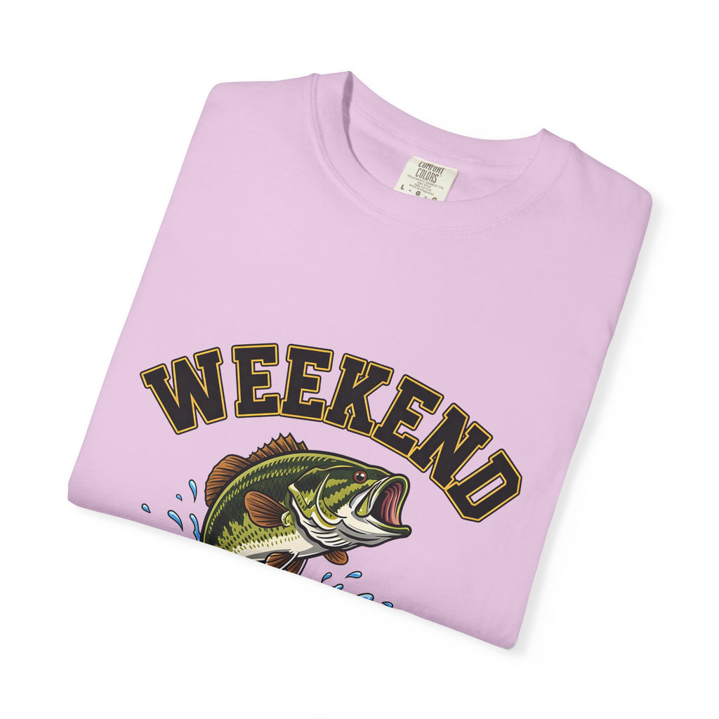 Weekend Hooker Fishing T-Shirt — Bass Graphic Tee for Anglers