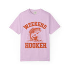 Weekend Hooker Fishing T-Shirt — Bass Graphic Tee for Anglers
