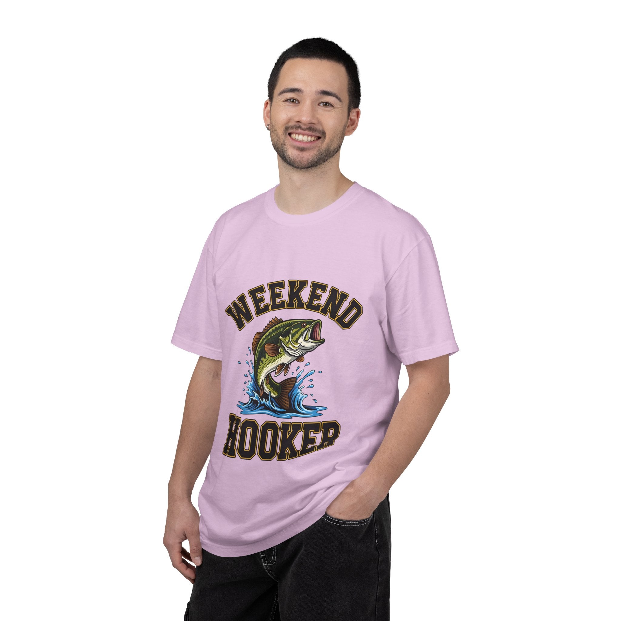 Weekend Hooker Fishing T-Shirt — Bass Graphic Tee for Anglers