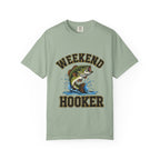 Weekend Hooker Fishing T-Shirt — Bass Graphic Tee for Anglers